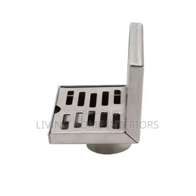 A 90° Corner Stainless Steel Floor Drain