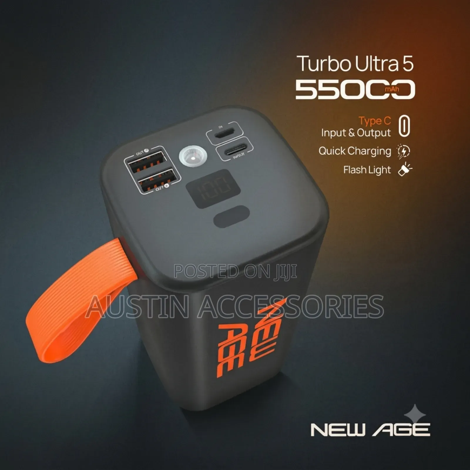 New Age Ultra-5 55000mah Power Bank
