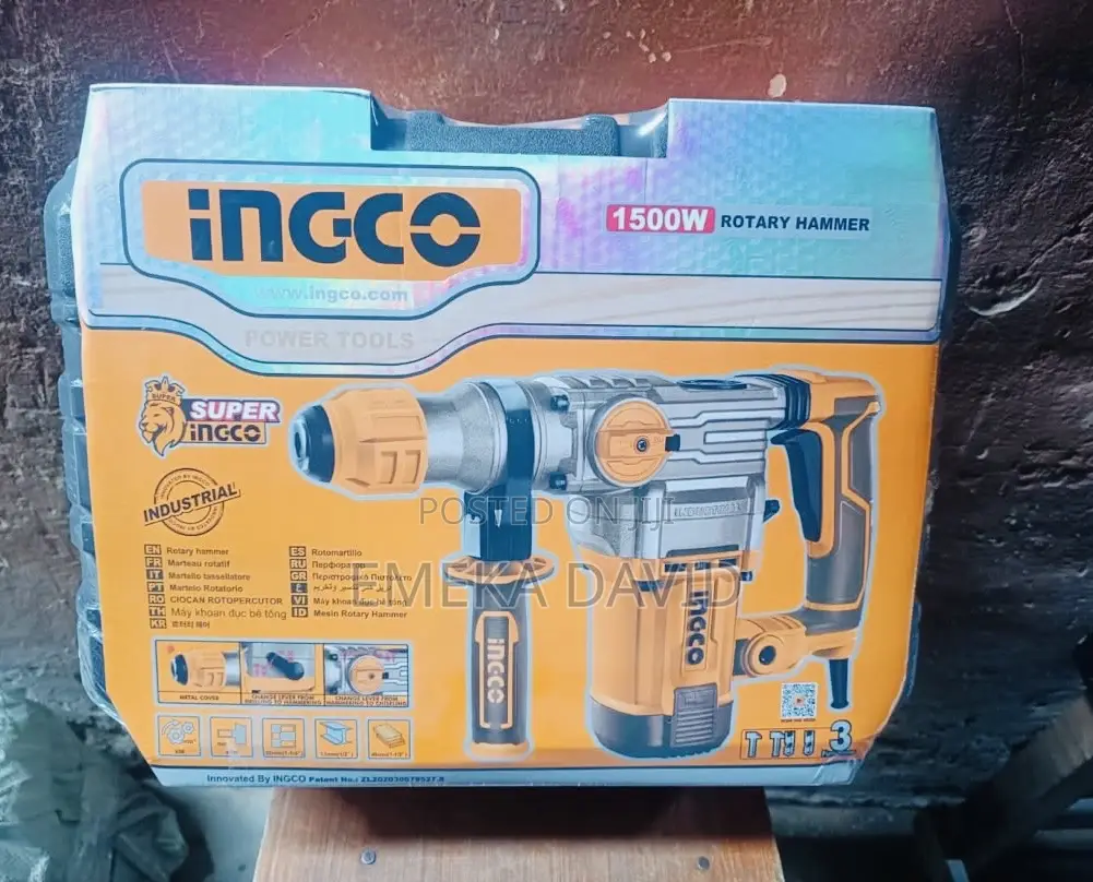 INGCO 1500W Rotary Hammer.