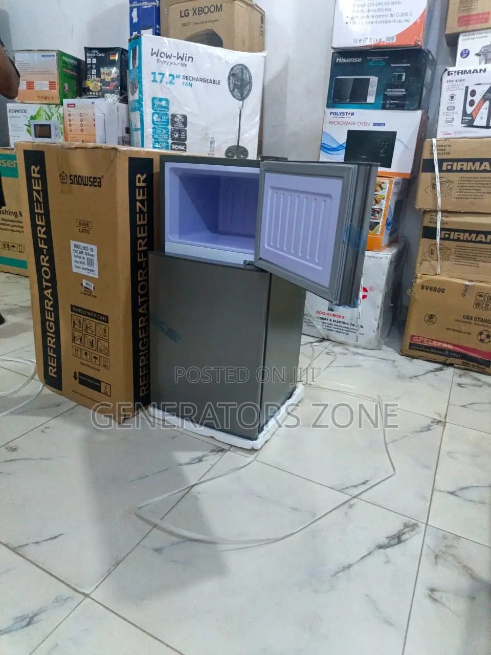 Snowsea BCD-136 Premium 100L Fridge