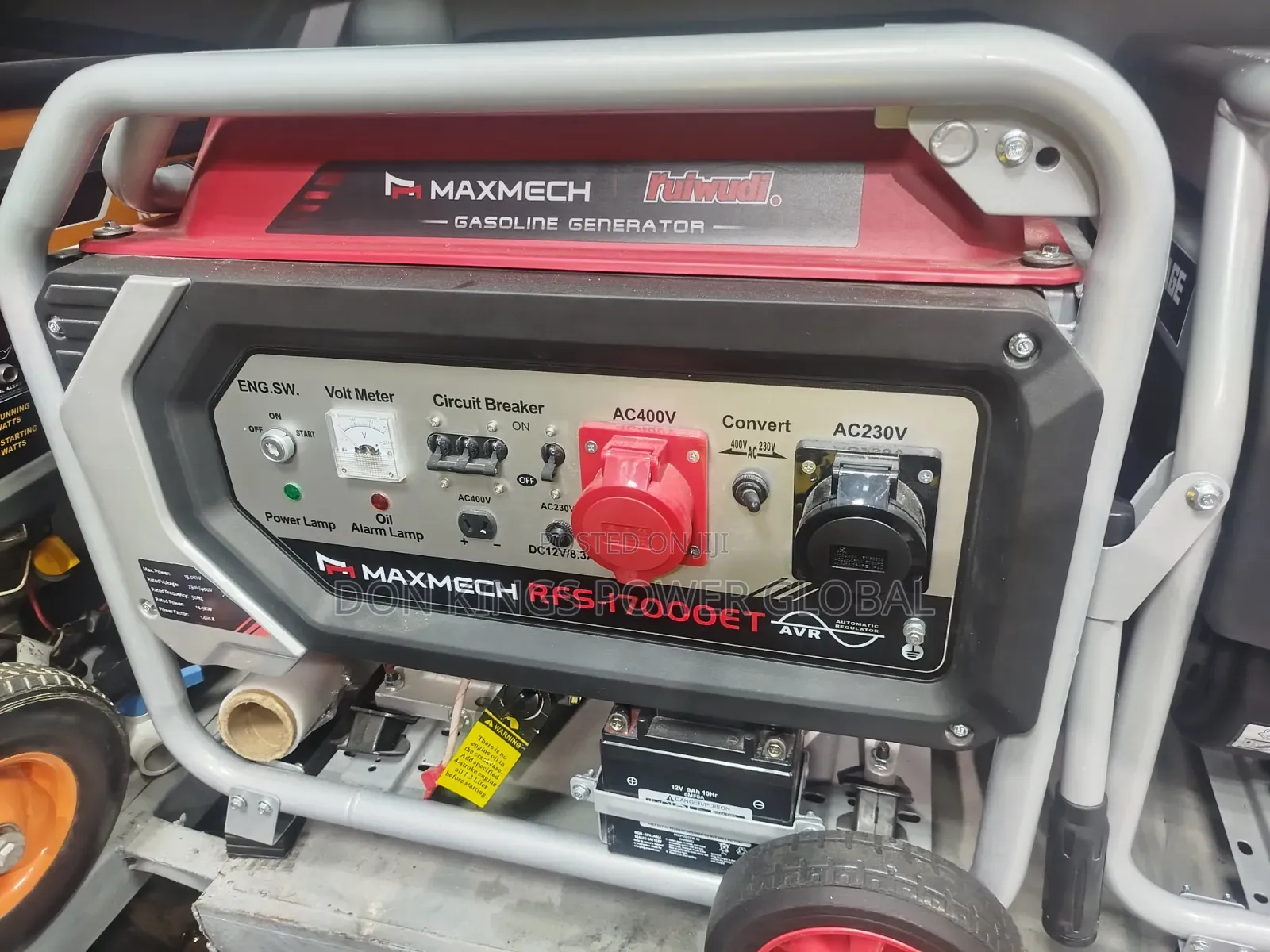 MAXMECH RFS 17000 ET 14.5KVA Reliable Generator for Home and Business