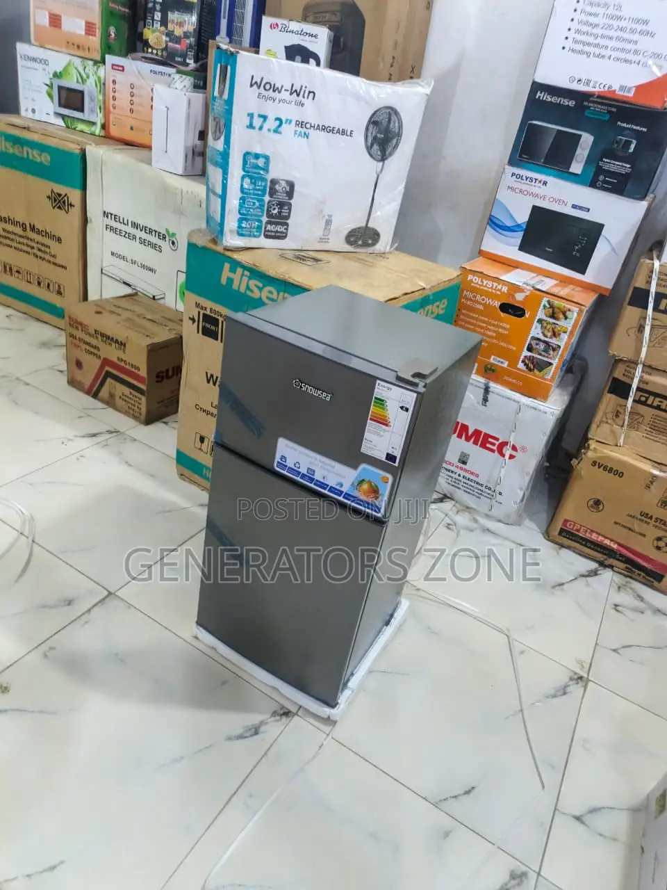 Snowsea 100L BCD-136 Modern Refrigerator