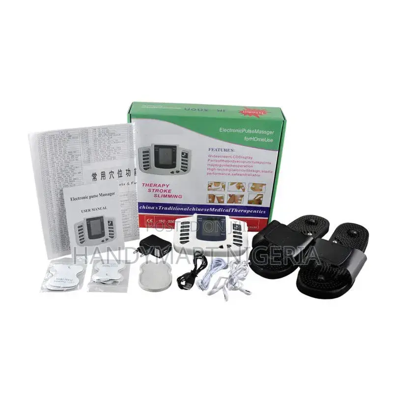 Unisex Electronic Pulse Massager Therapy Stroke Slimming 22% OFF