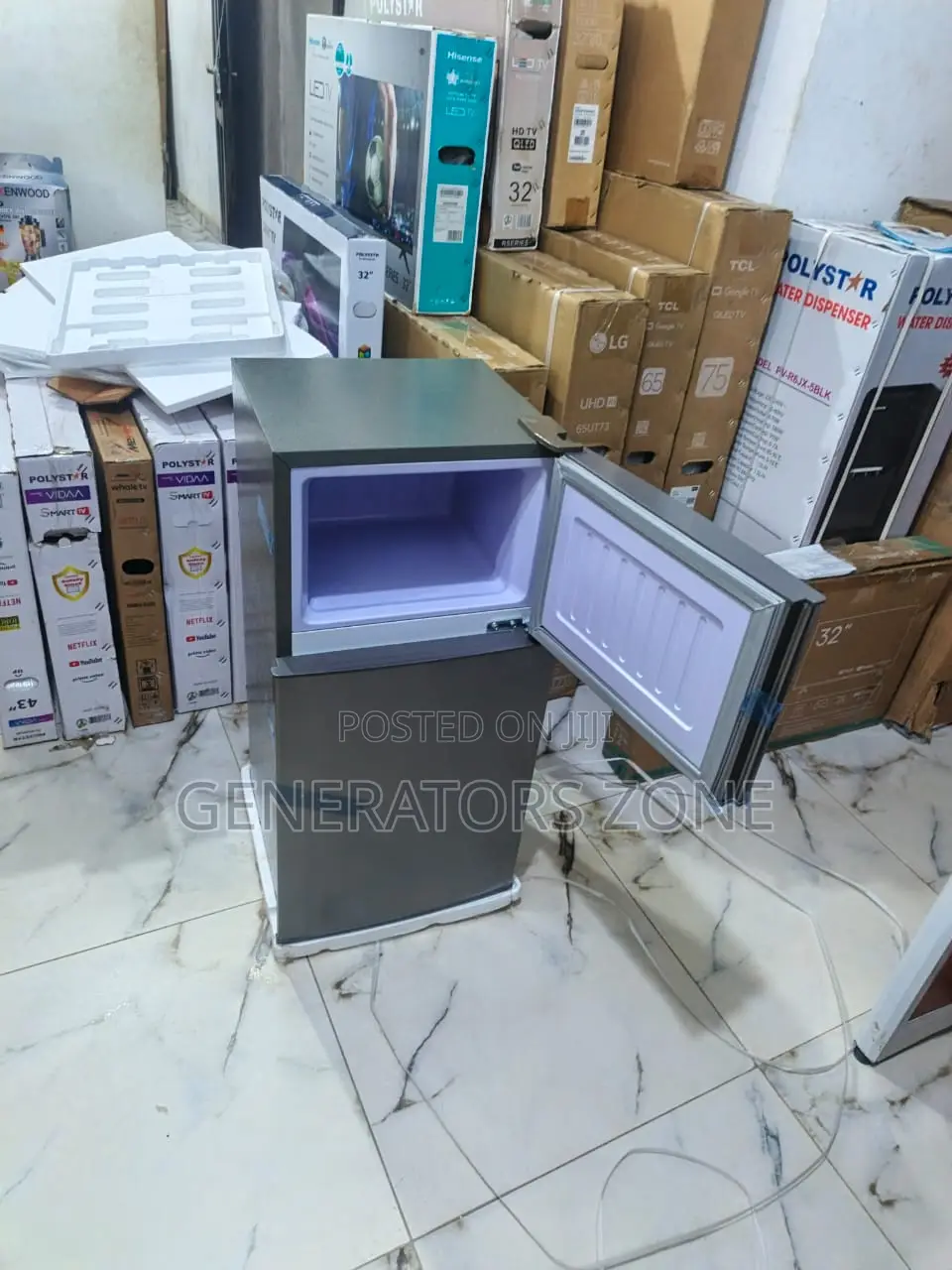 Snowsea BCD-136 100L Double Door Refrigerator Freezer