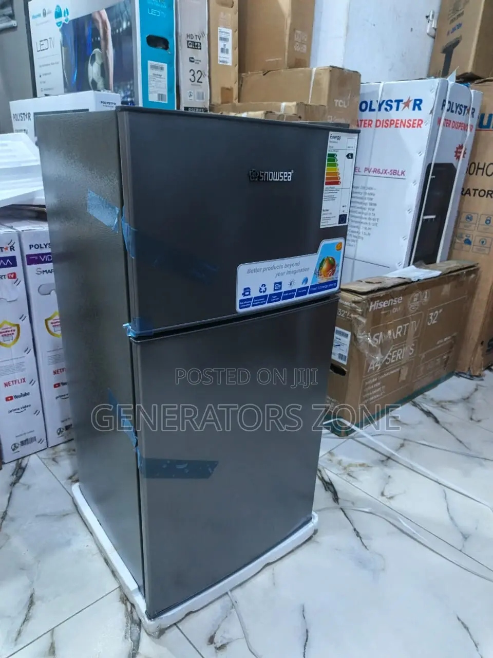 Snowsea 100L Refrigerator Freezer for Office BCD-136