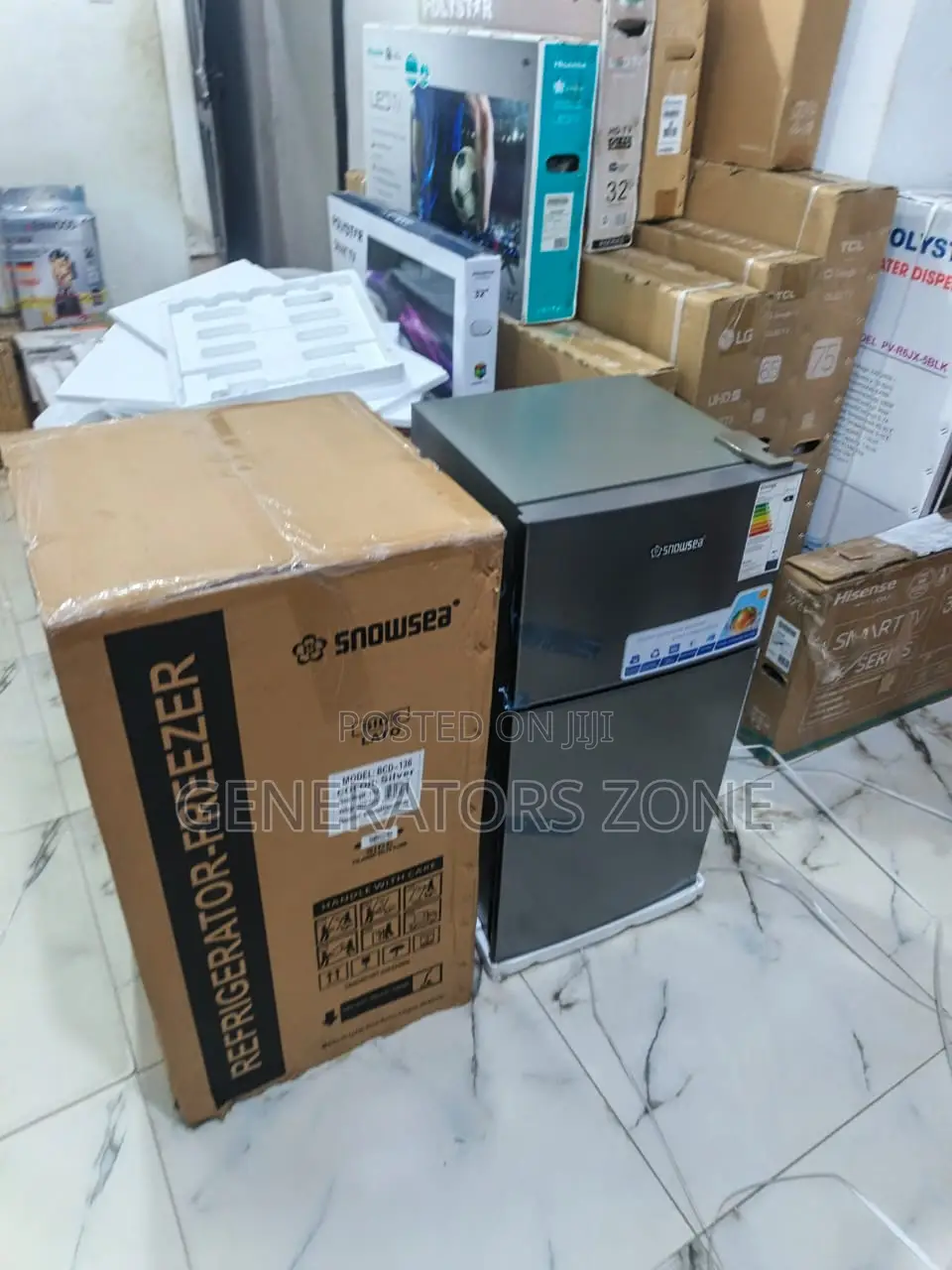 Snowsea Refrigerator Model BCD-136 100L Capacity
