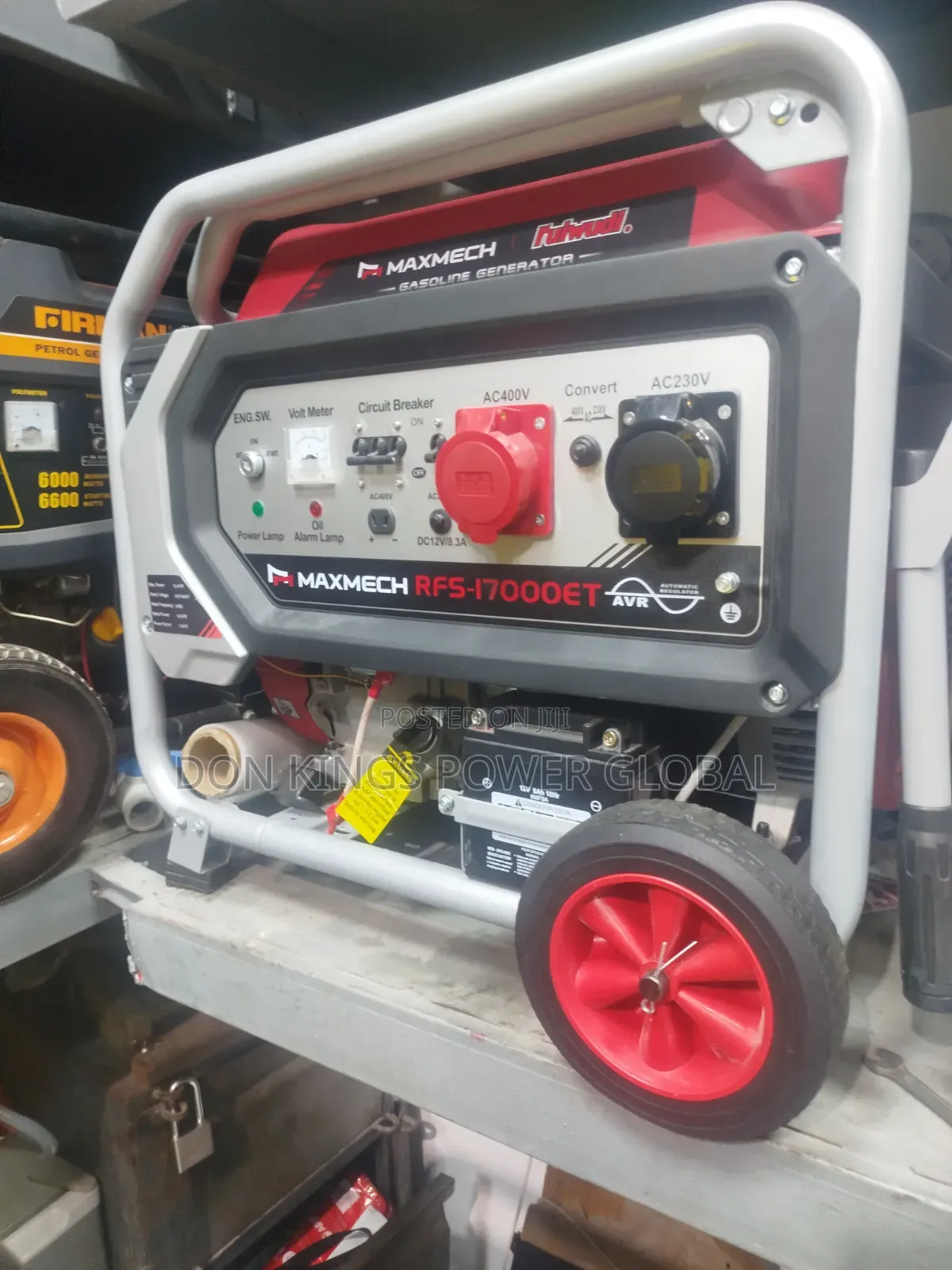 MAXMECH RFS 17000 ET 14.5KVA Durable and Efficient Generator