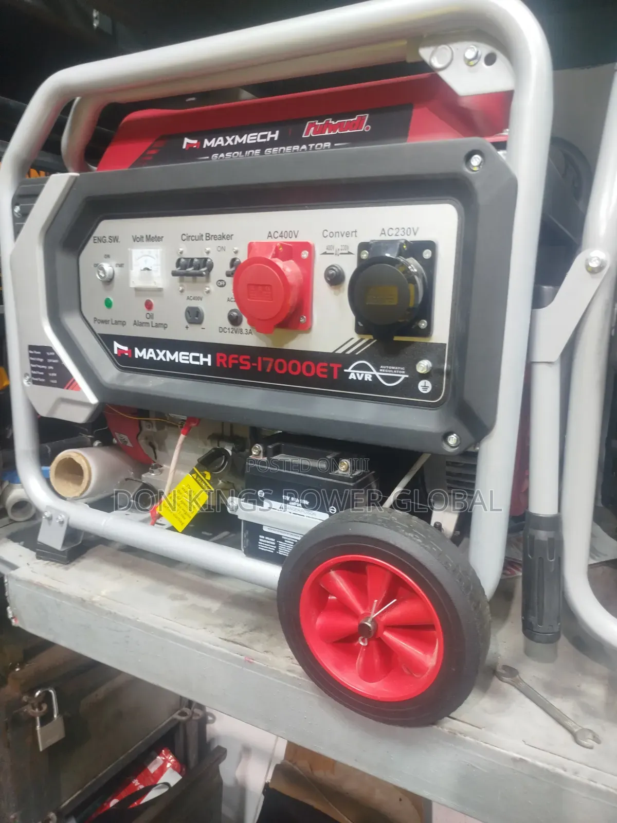 MAXMECH RFS 17000 ET 14.5KVA Durable and Efficient Generator