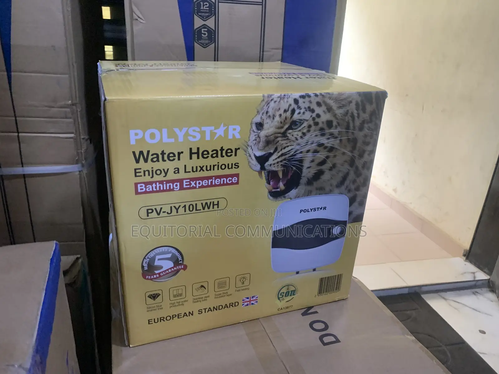 Polystar 1500W Electric Water Heater 10L