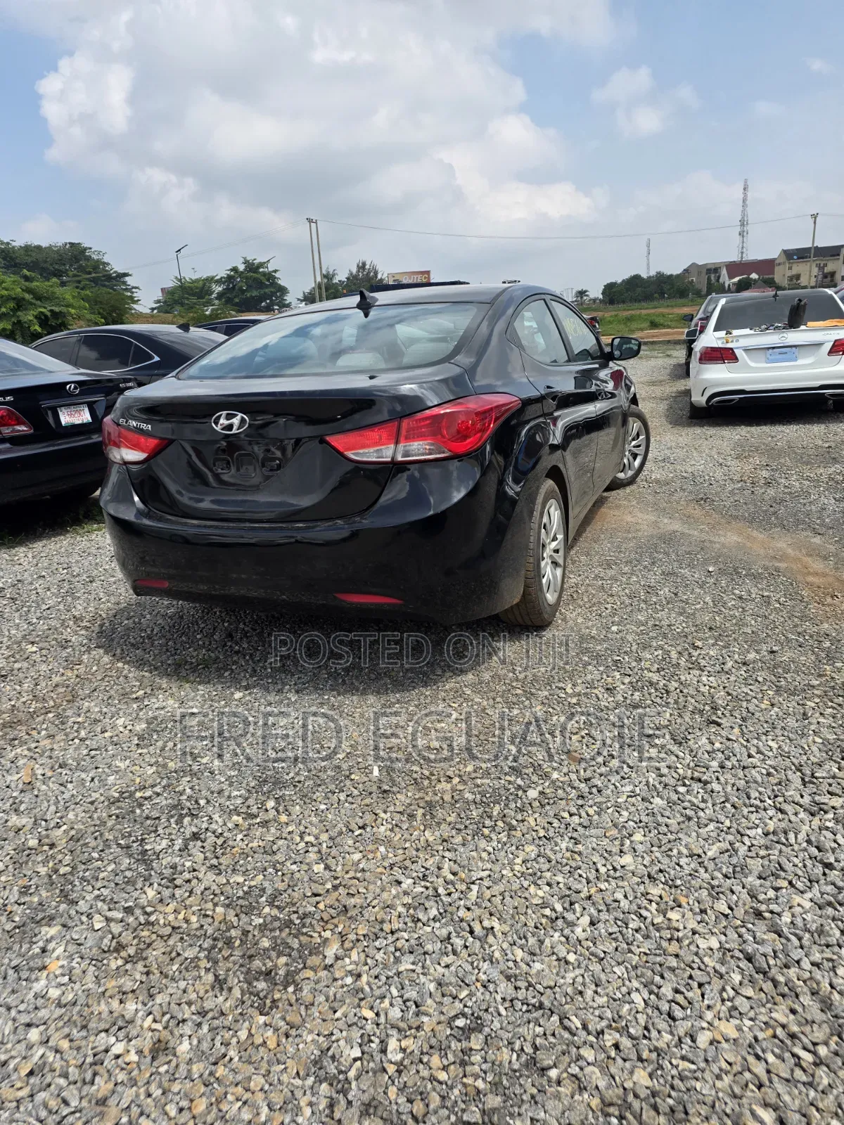 Hyundai Elantra 2013 Black