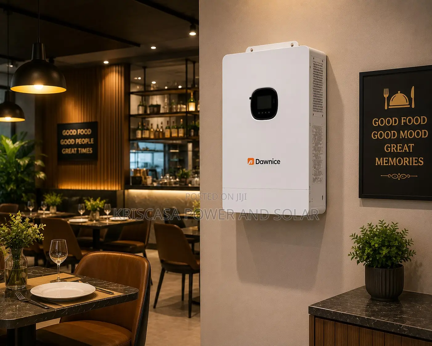 Original Dawnice 10kW Hybrid Inverter With Dual MPPT