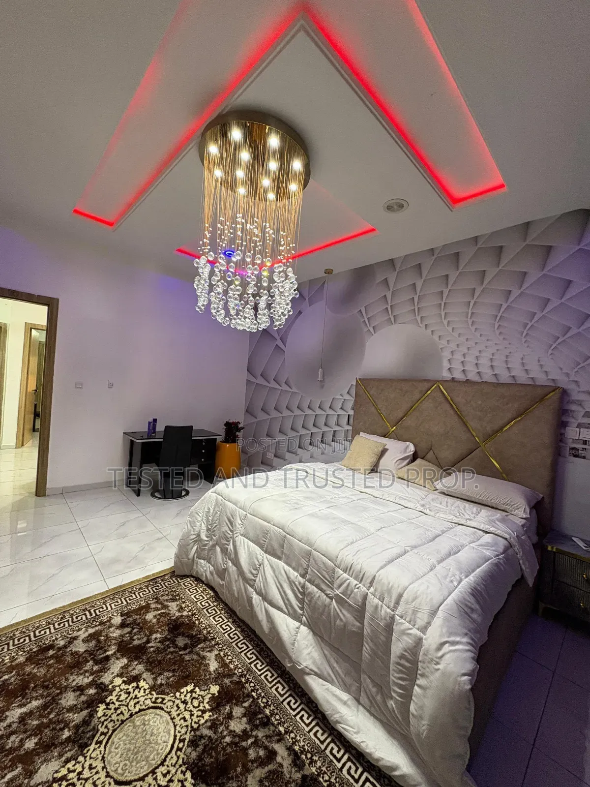Furnished 4bdrm Duplex in Orchid Road, Chevron for rent