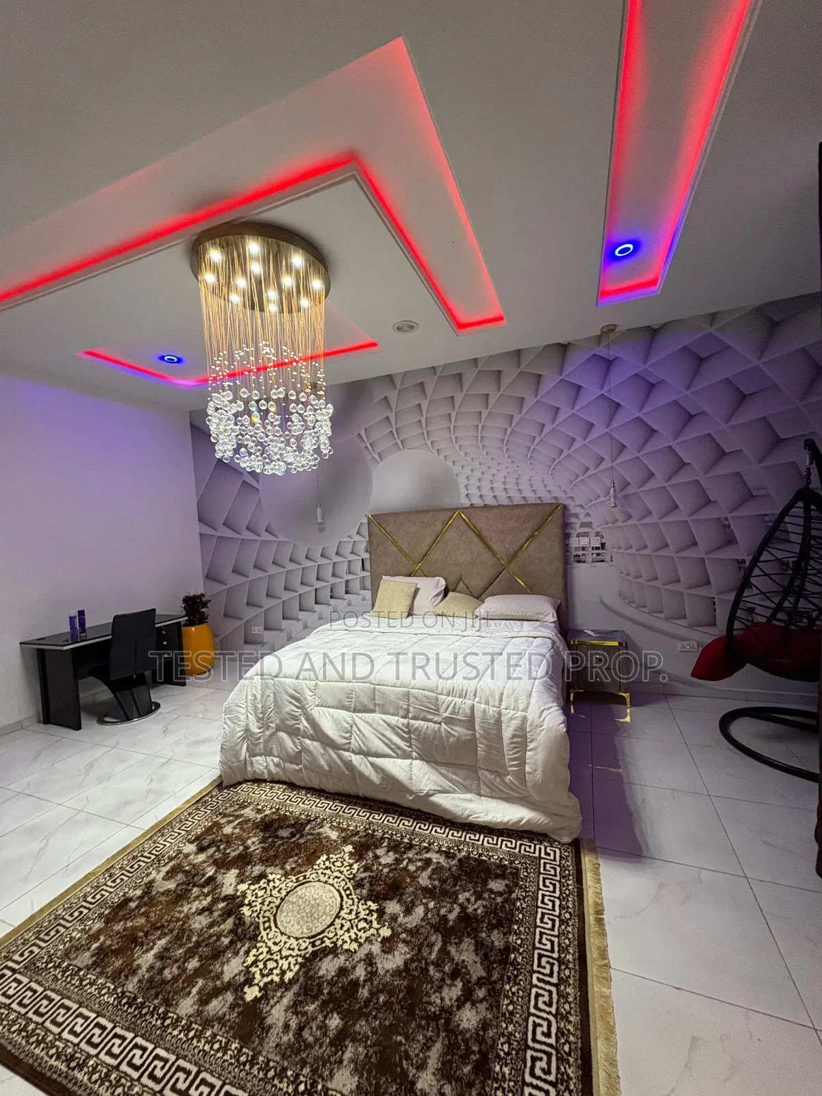 Furnished 4bdrm Duplex in Orchid Road, Chevron for rent