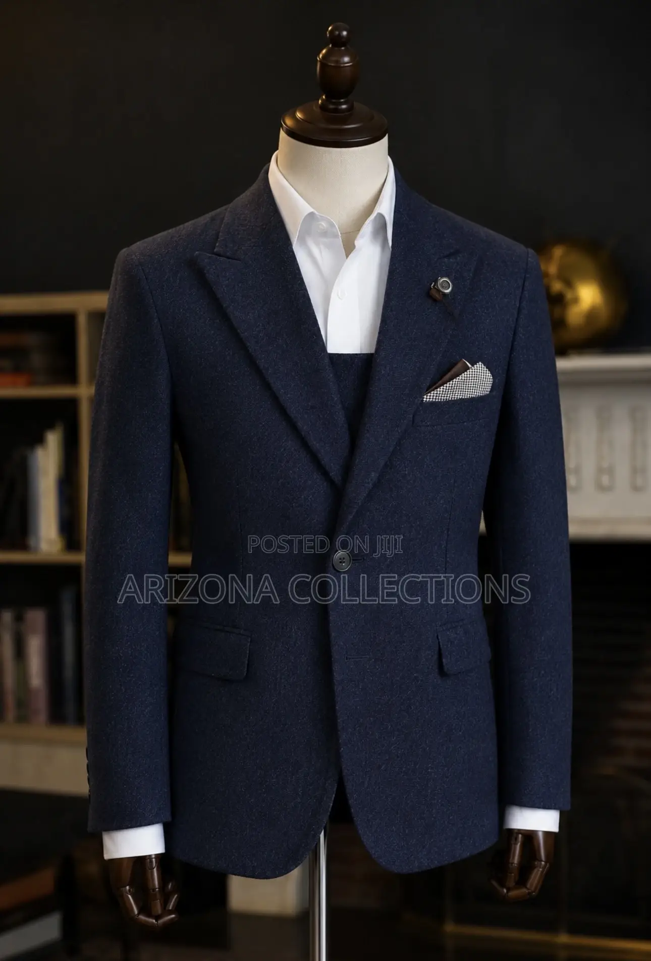 Executive 3-Piece Italian Wool Suit