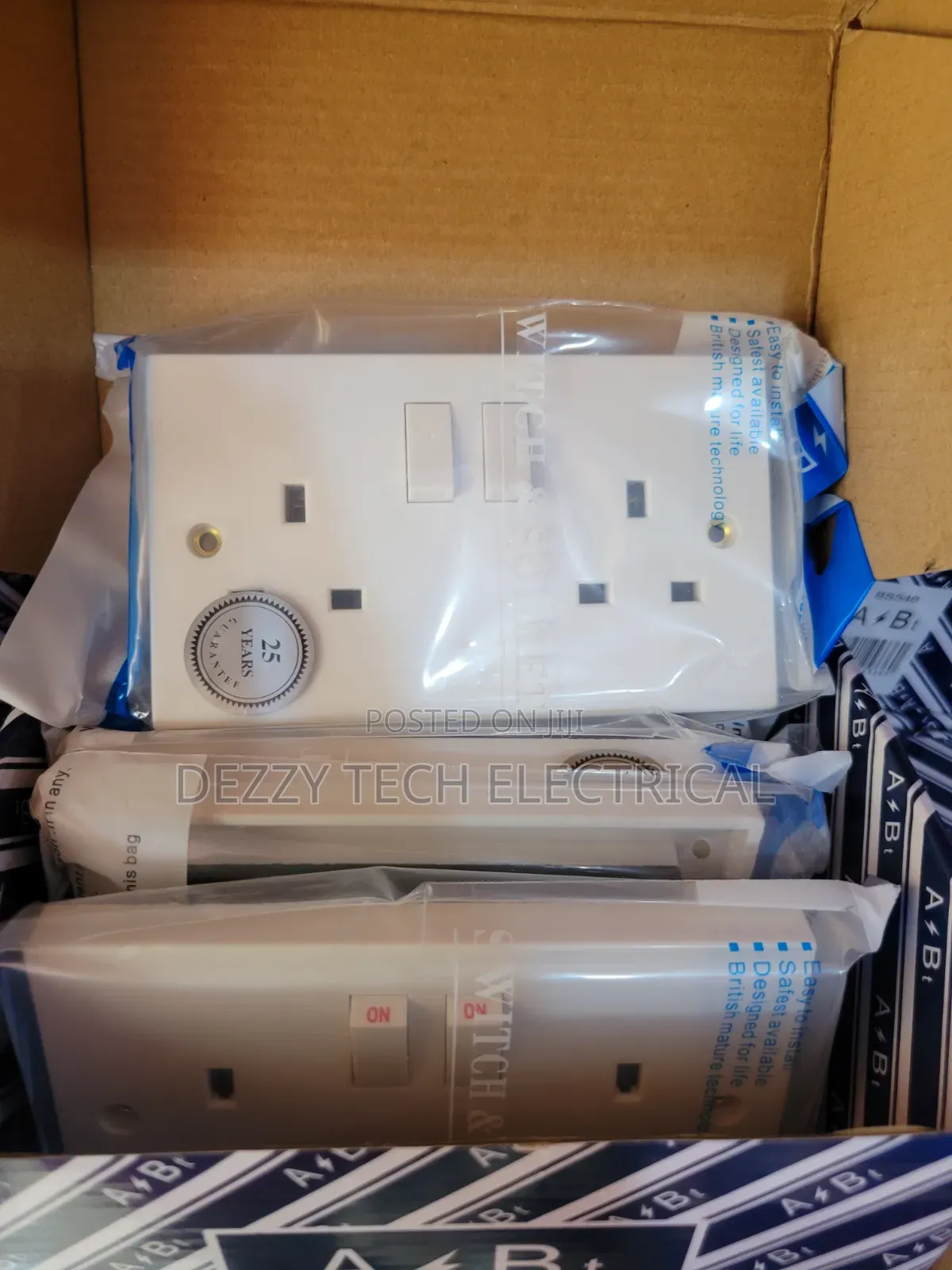ABt Electrical Socket Double White Body