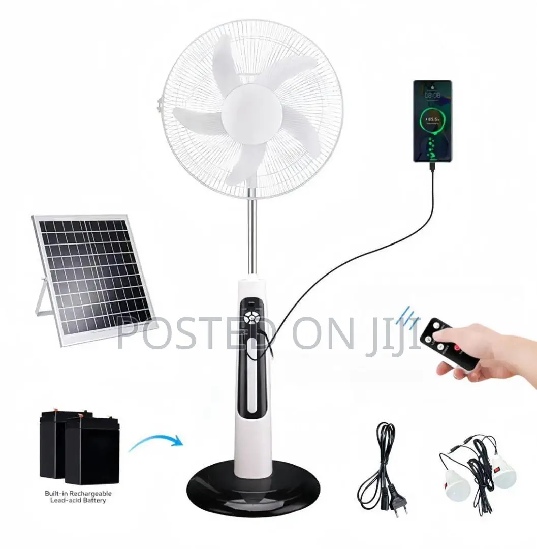 18” OceanAir  Rechargeable Standing Fan