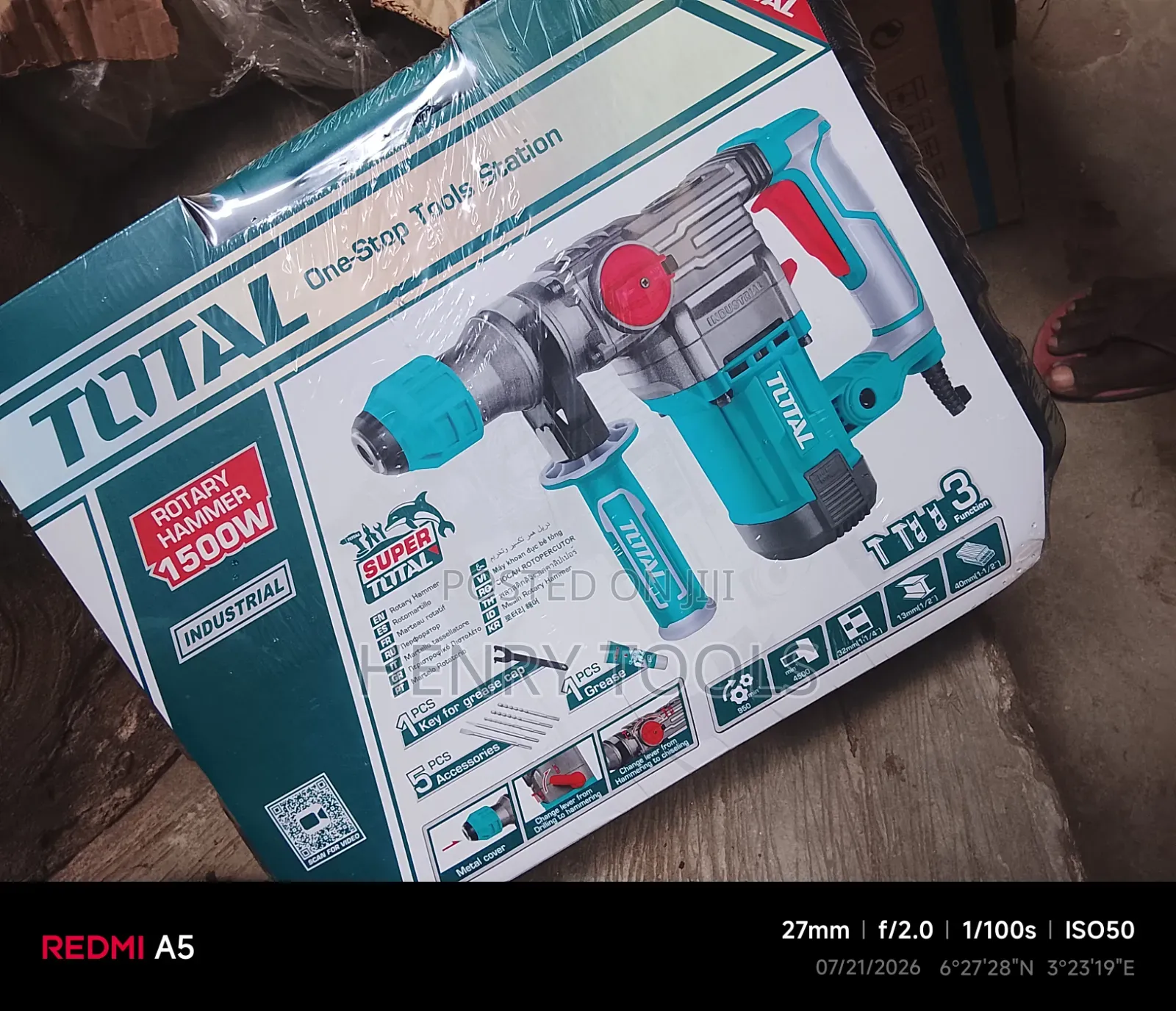Rotary Hammer Drill Machine