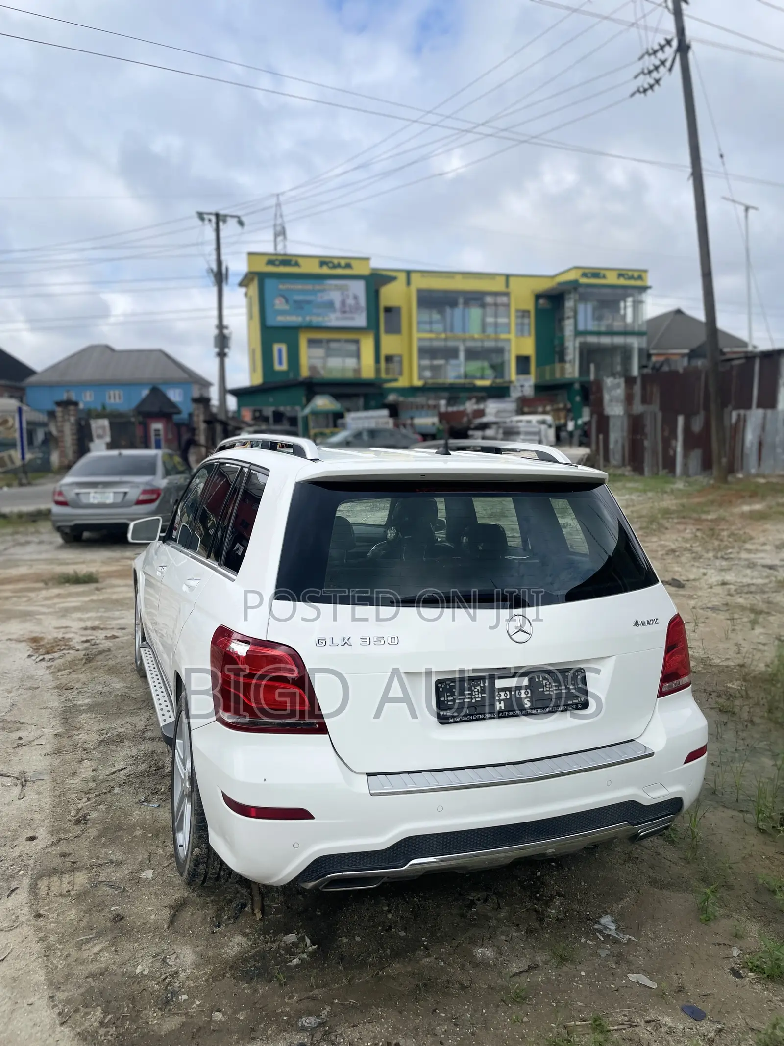 Mercedes-Benz GLK-Class 350 4MATIC 2014 White