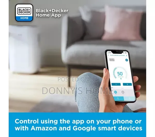 Black and Decker 20L Smart Dehumidifier
