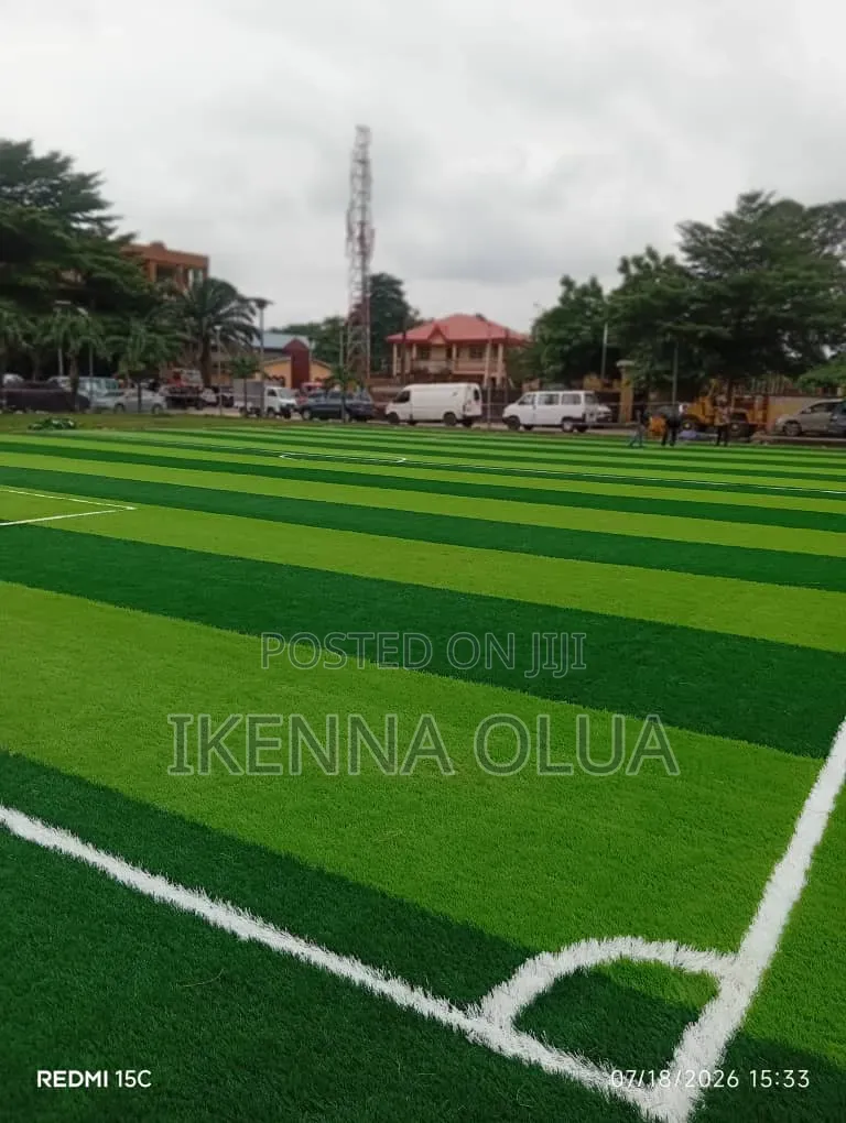 Football Pitch 50mm Artificial Grass Carpet