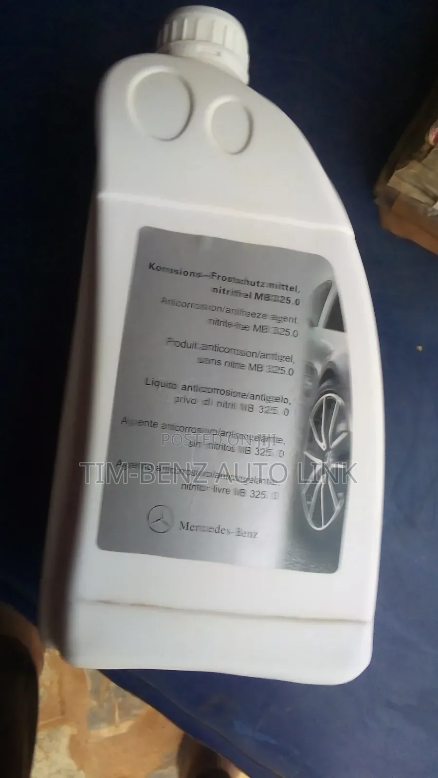 Water Coolants Red/Blue Only 1.5litre Benz