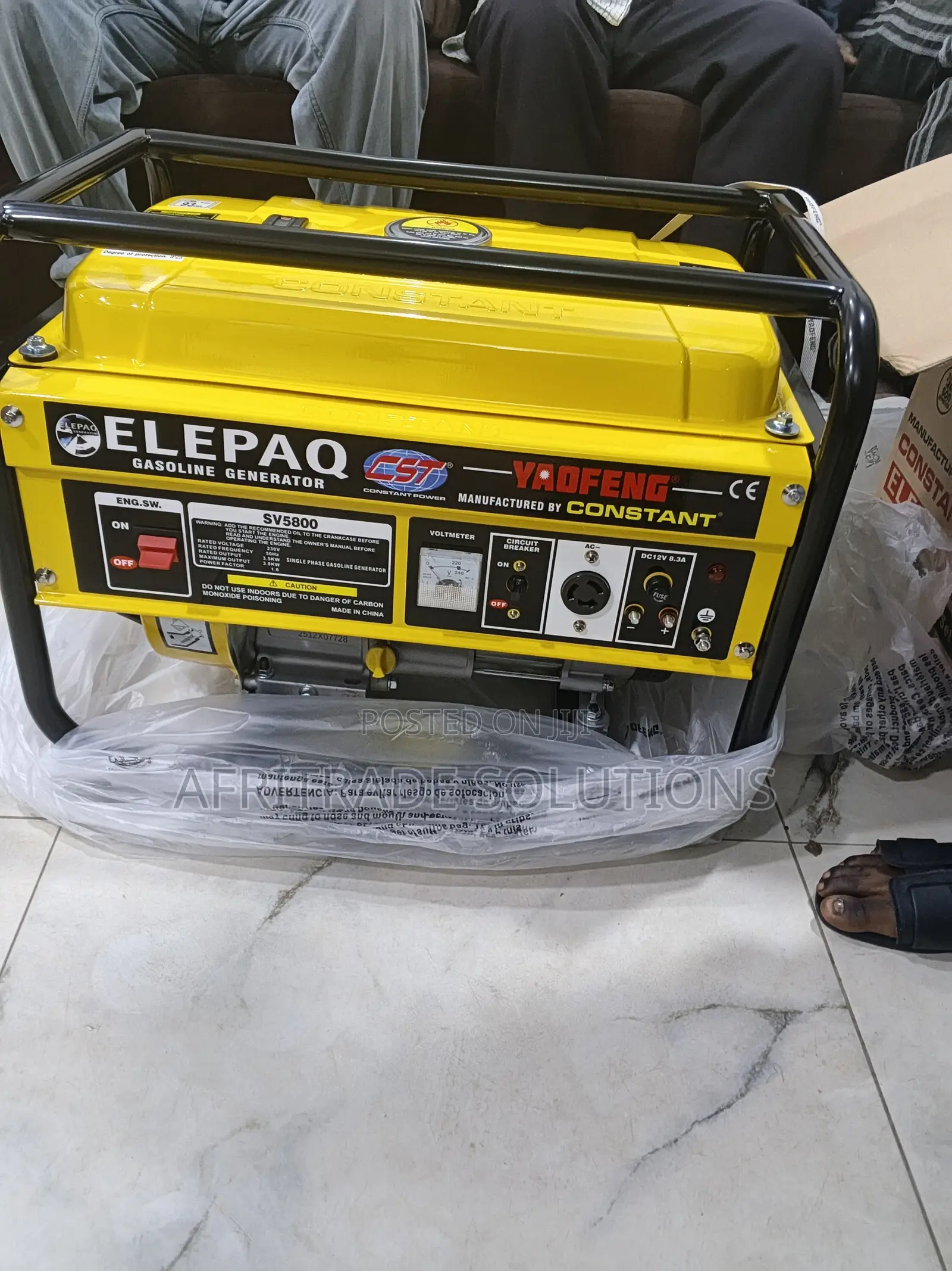Elepaq Constant SV5800 3.5kVA Petrol Generator