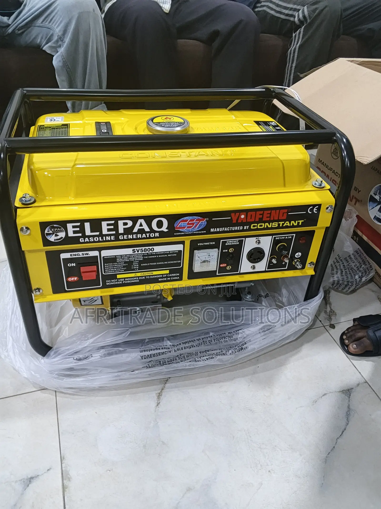 Elepaq Constant SV5800 3.5kVA Petrol Generator