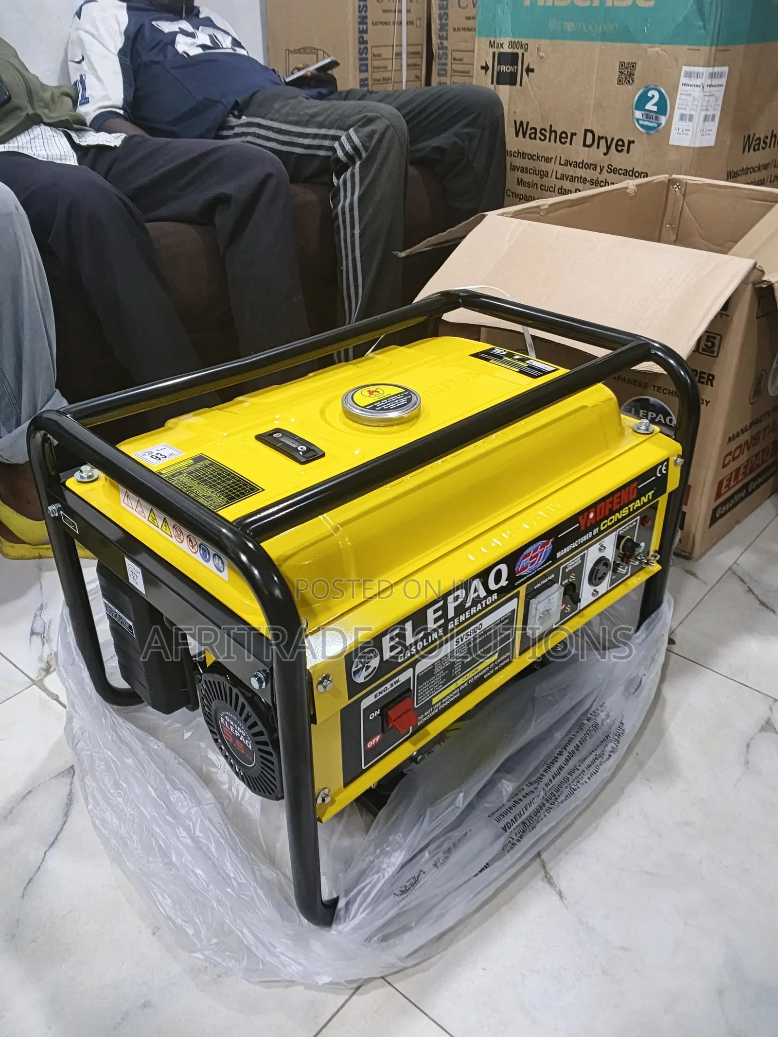 Elepaq Constant SV5800 – Trusted 3.5kVA Generator