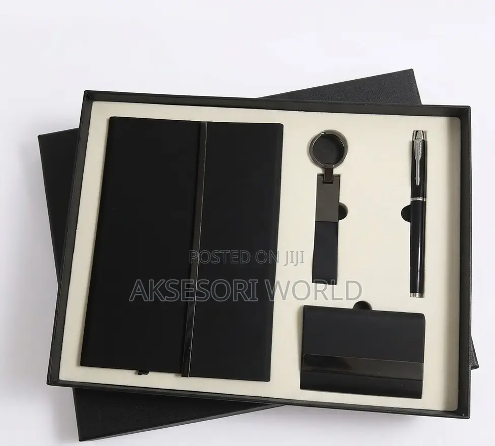 4 in 1 Gift Set Notebook Card Holder Gift Set