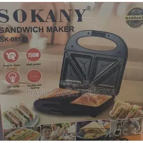Sokany Sandwich Maker (Model SK-08123)