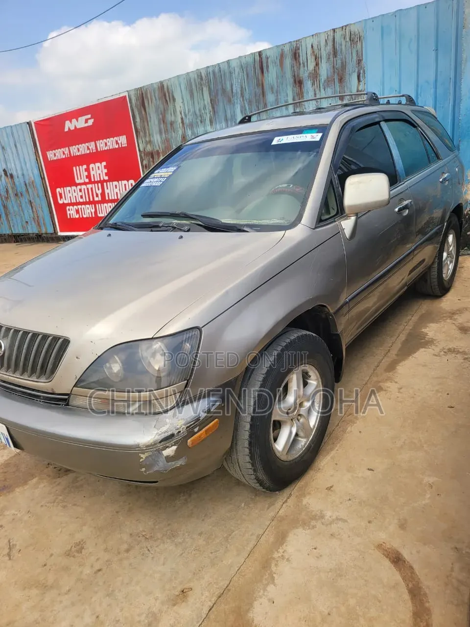 Lexus RX 2001 Gold