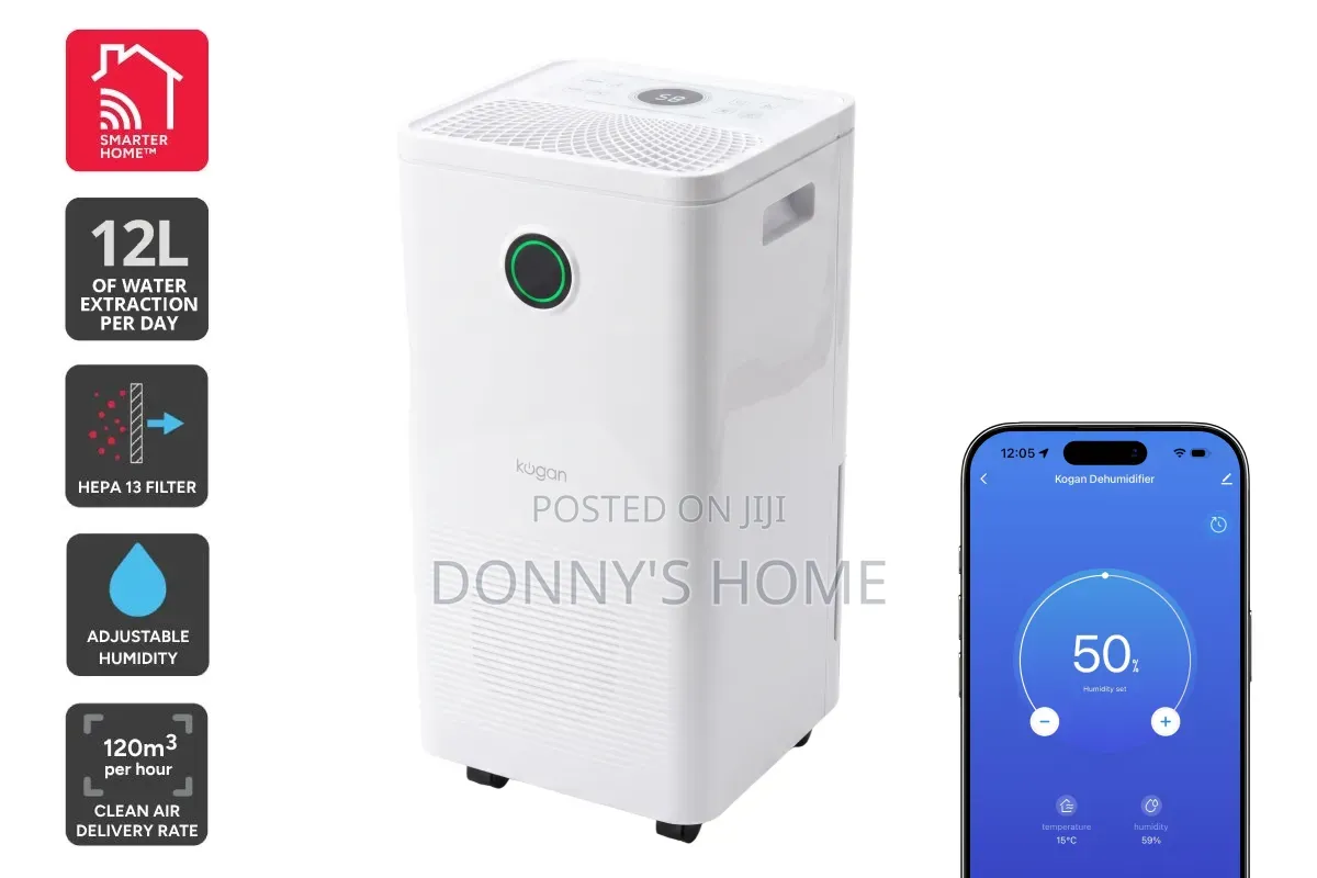 2 in 1Kogan 12L Dehumidifier and Purifier(HEPA Filter)