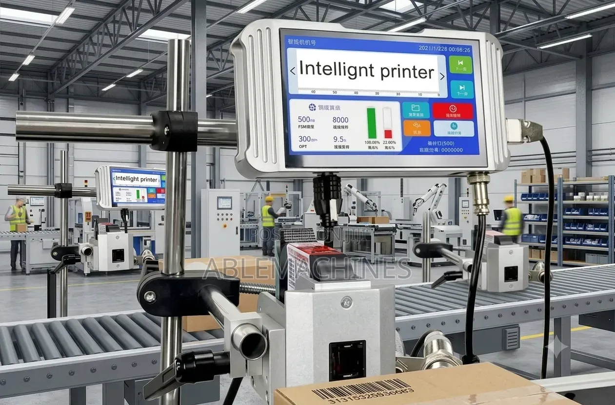 Online Inkjet Jet Coding Machine