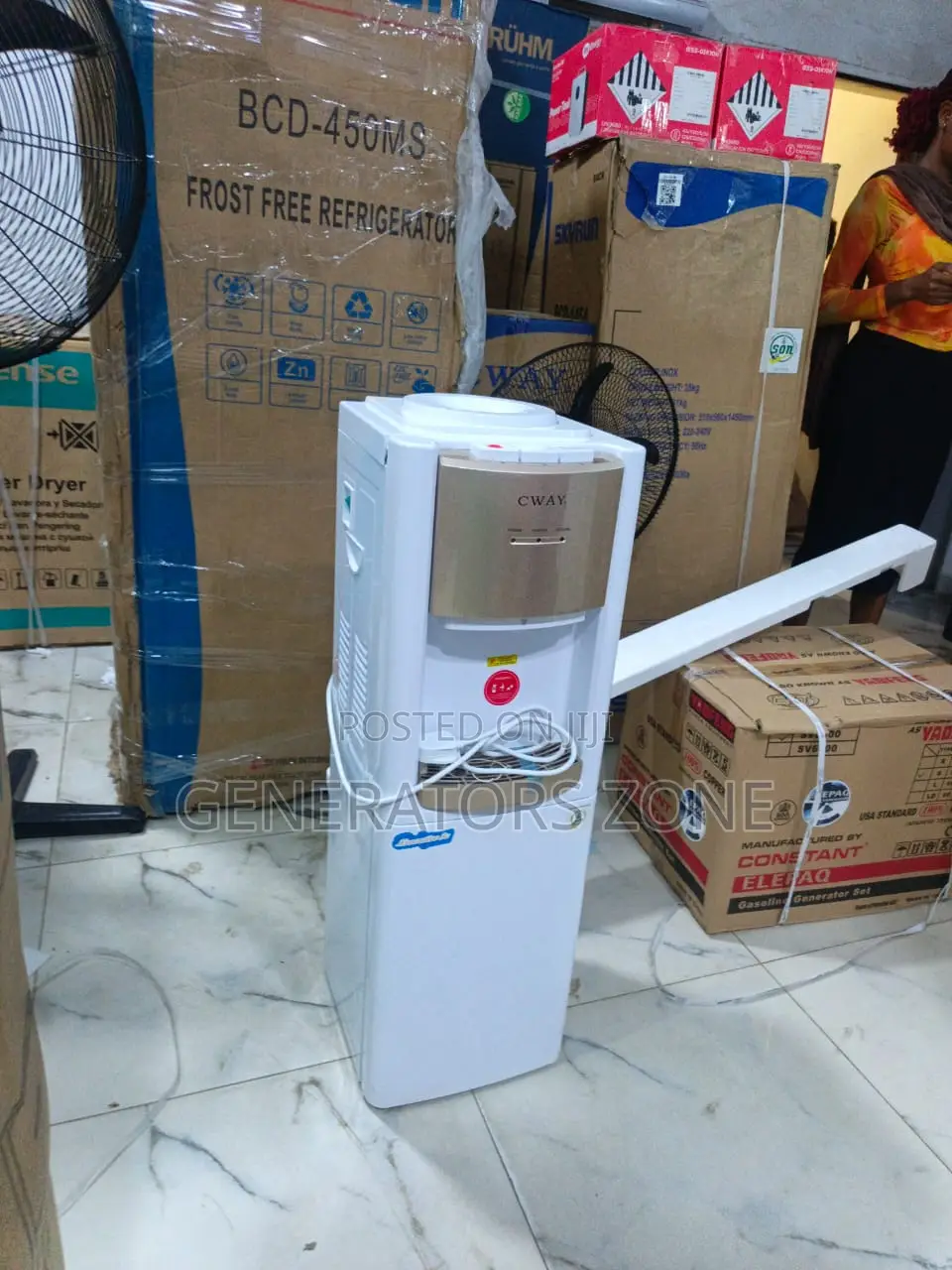 CWAY Executive Model CWM26HC Hot Cold Water System