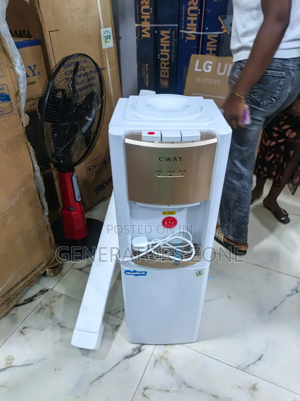 CWAY Executive Model CWM26HC Hot Cold Water System