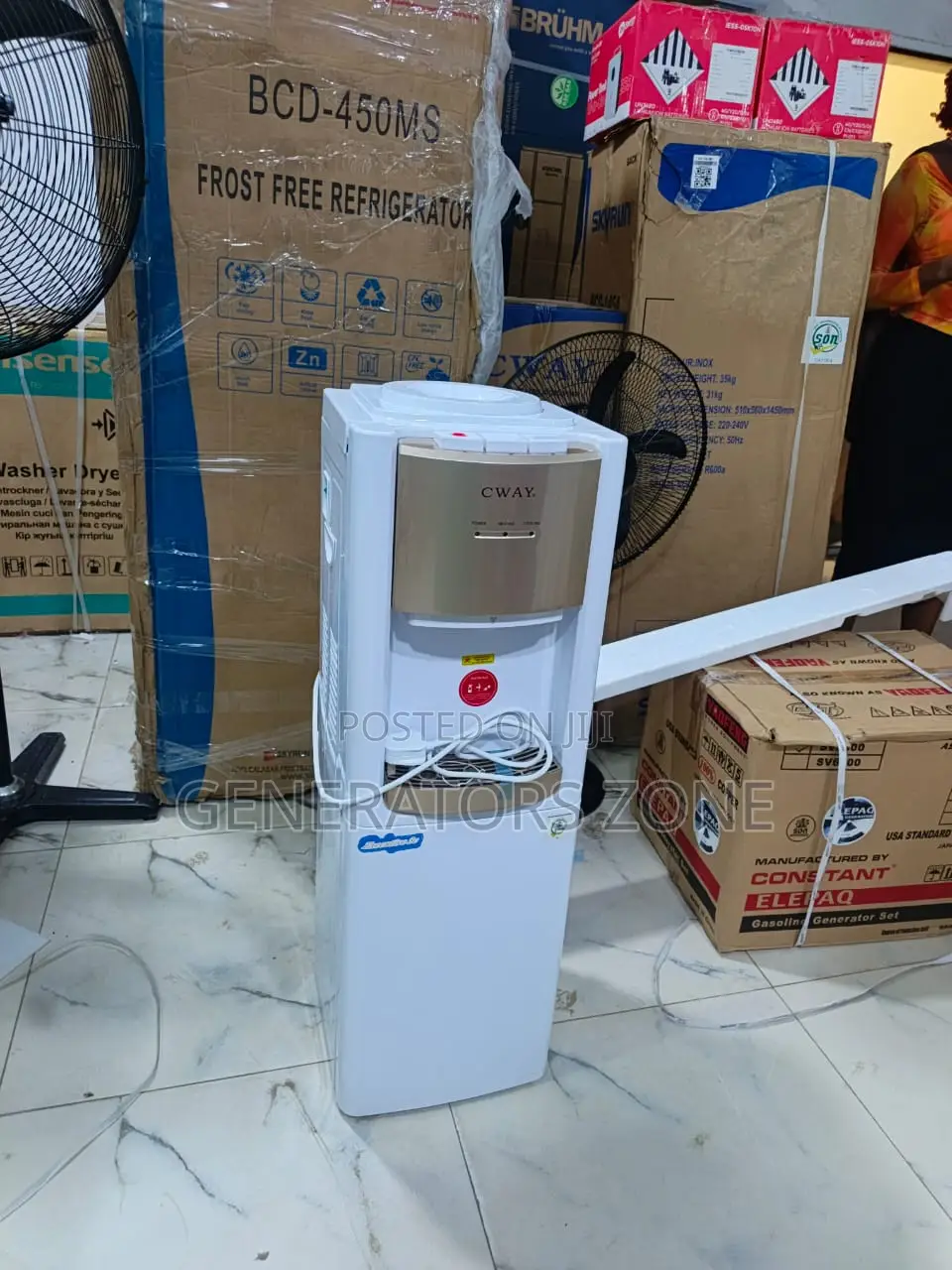 CWAY CWM26HC Hot Cold Water Dispenser With Storage Cabinet