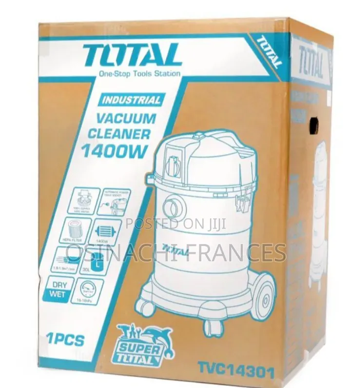 30L Total Electric Vacuum Cleaner Machine 1400w