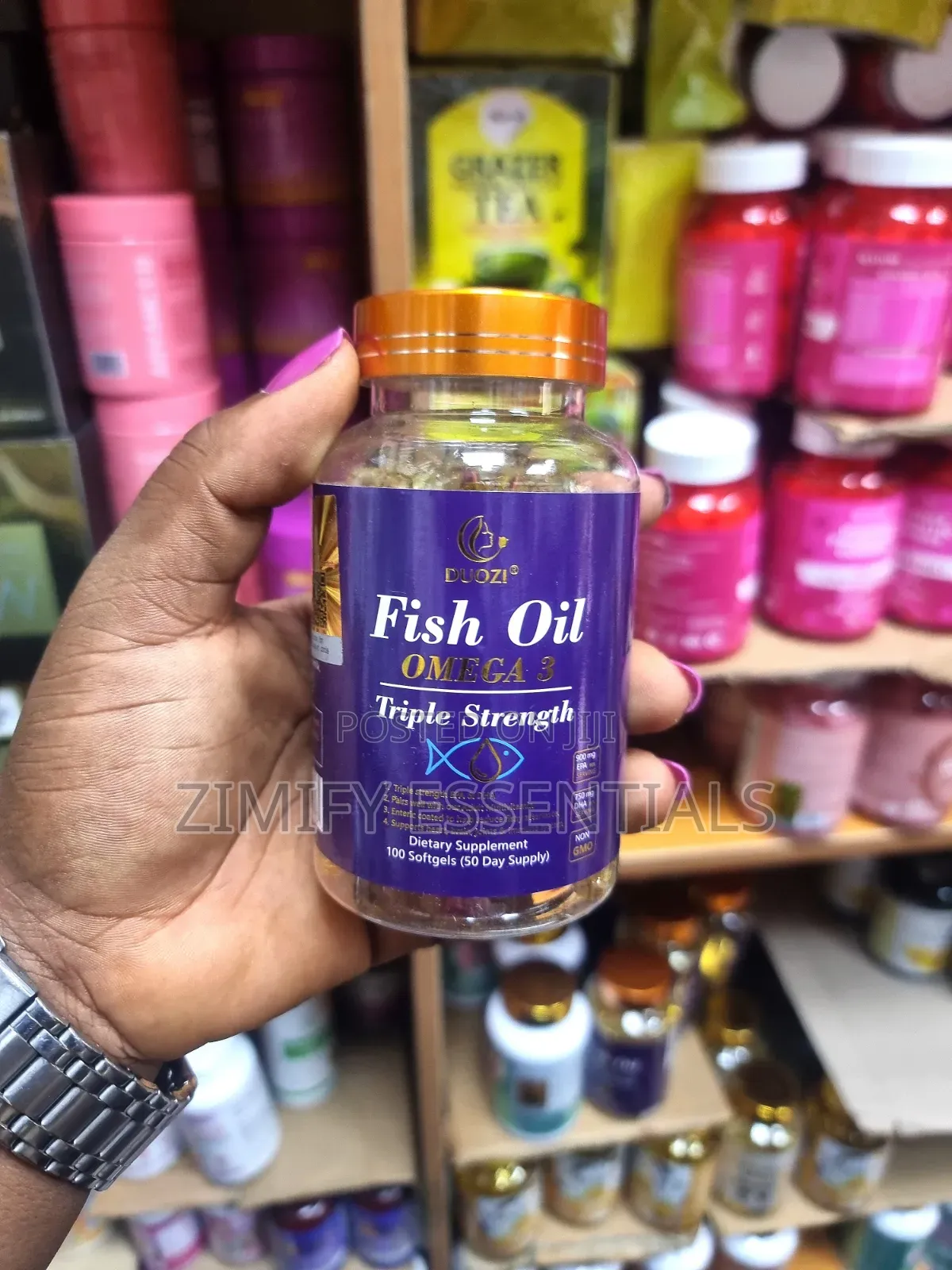Duozi Fish Oil Omega 3 Triple Strength