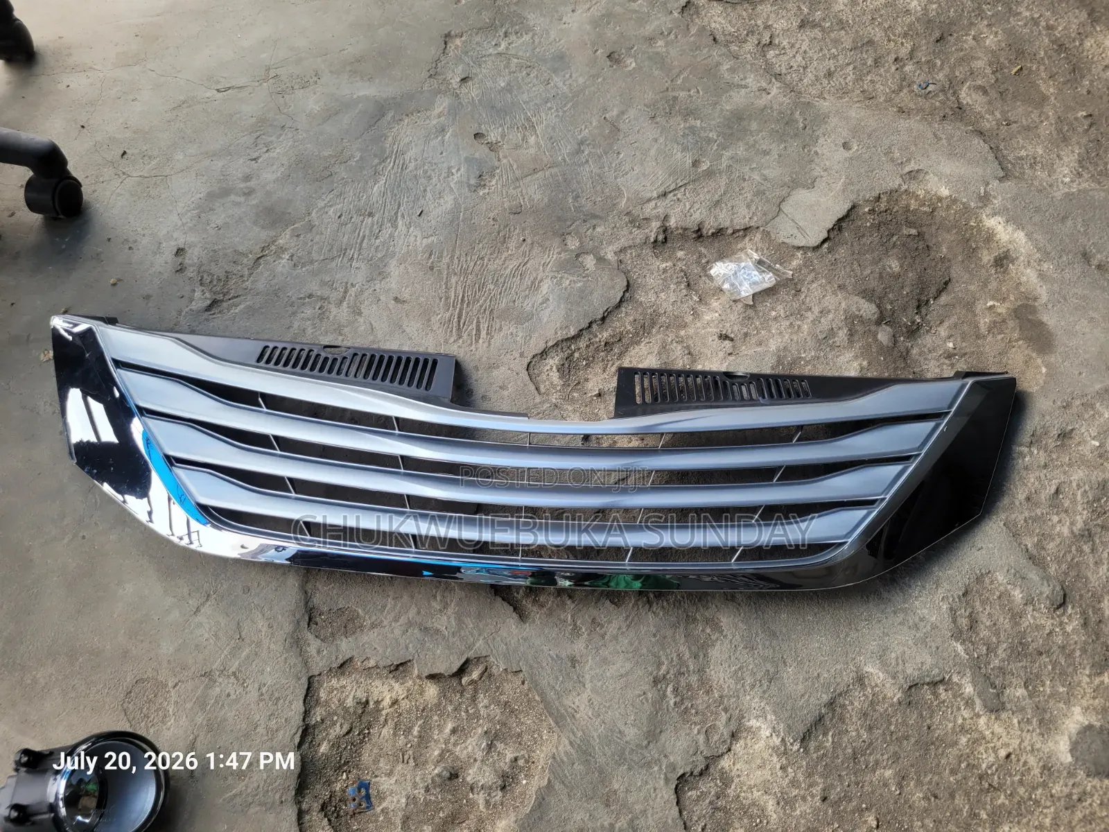 Front Bumper Grill Toyota Sienna 2012 Model