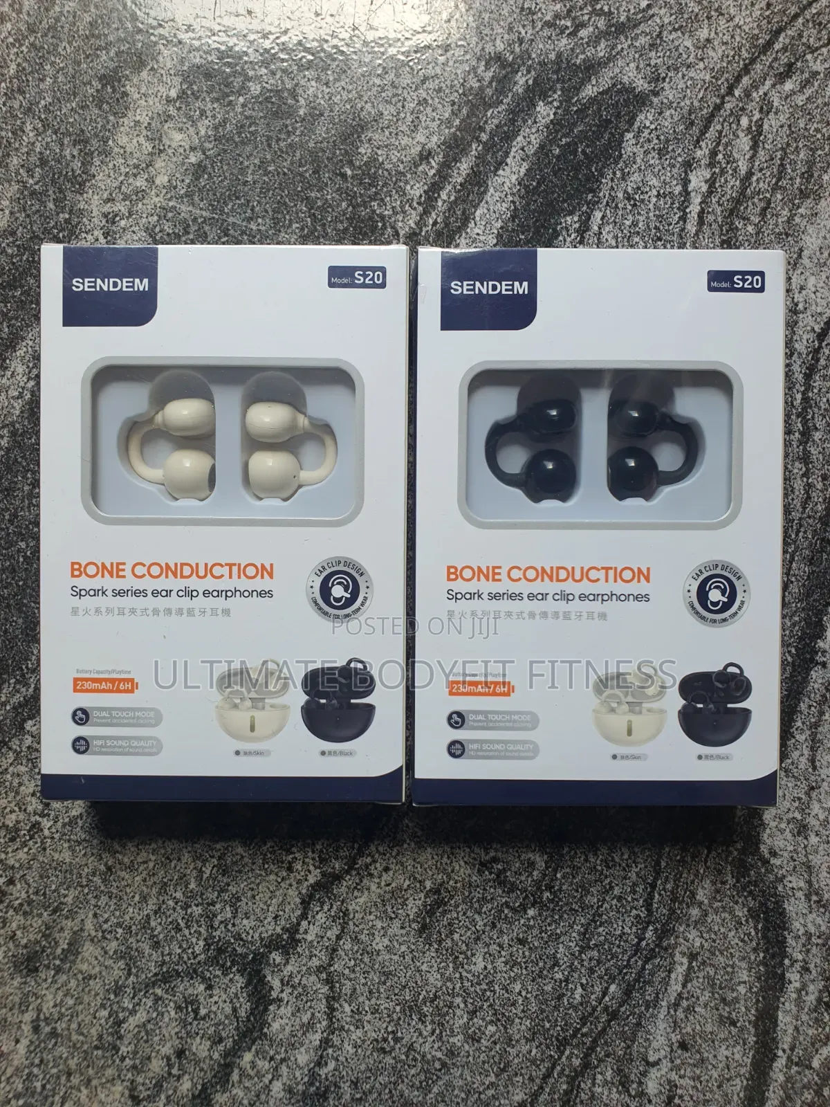 Brand New Bone Conduction Earclip Earphone S20