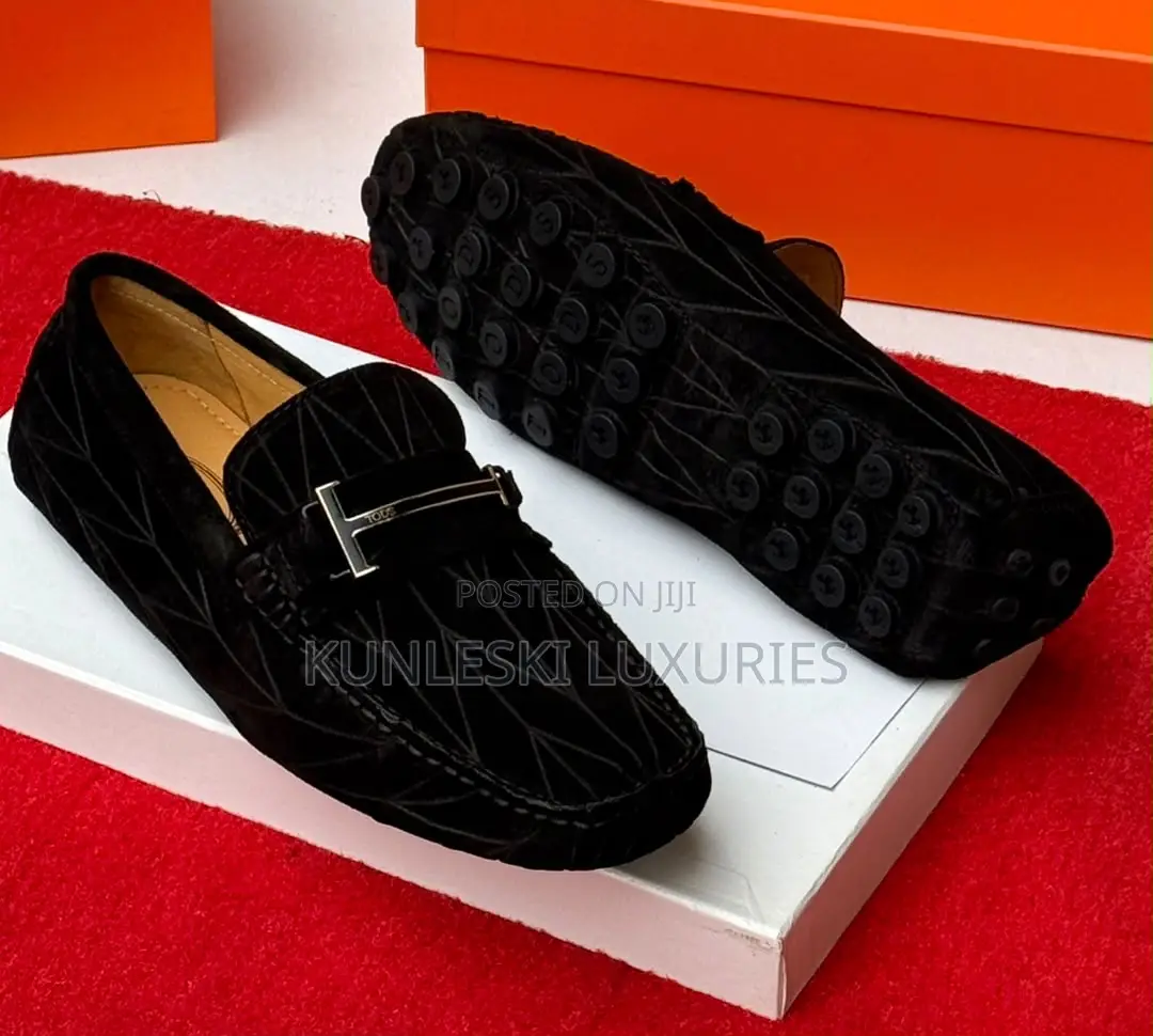 Original Tod’s Suede Drivers Shoes for Men
