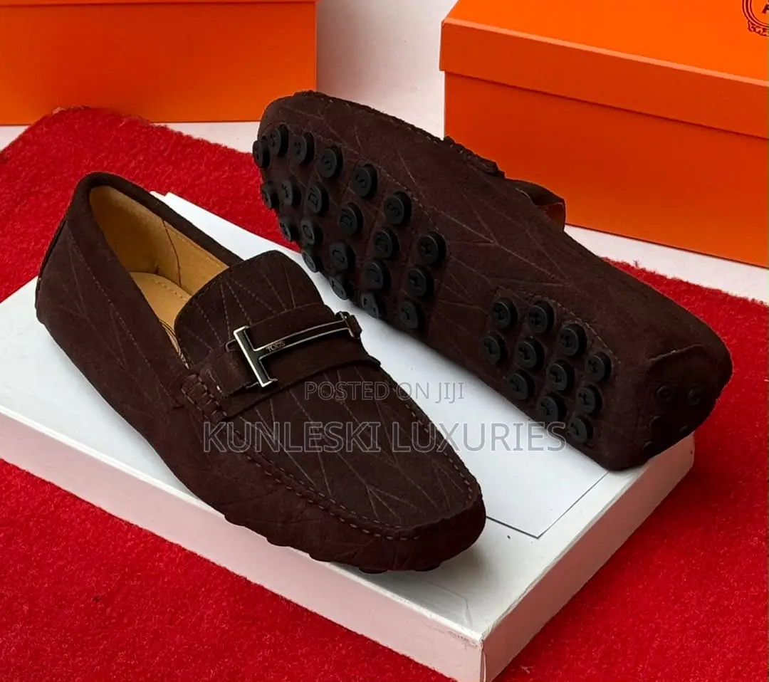 Original Tod’s Suede Drivers Shoes for Men