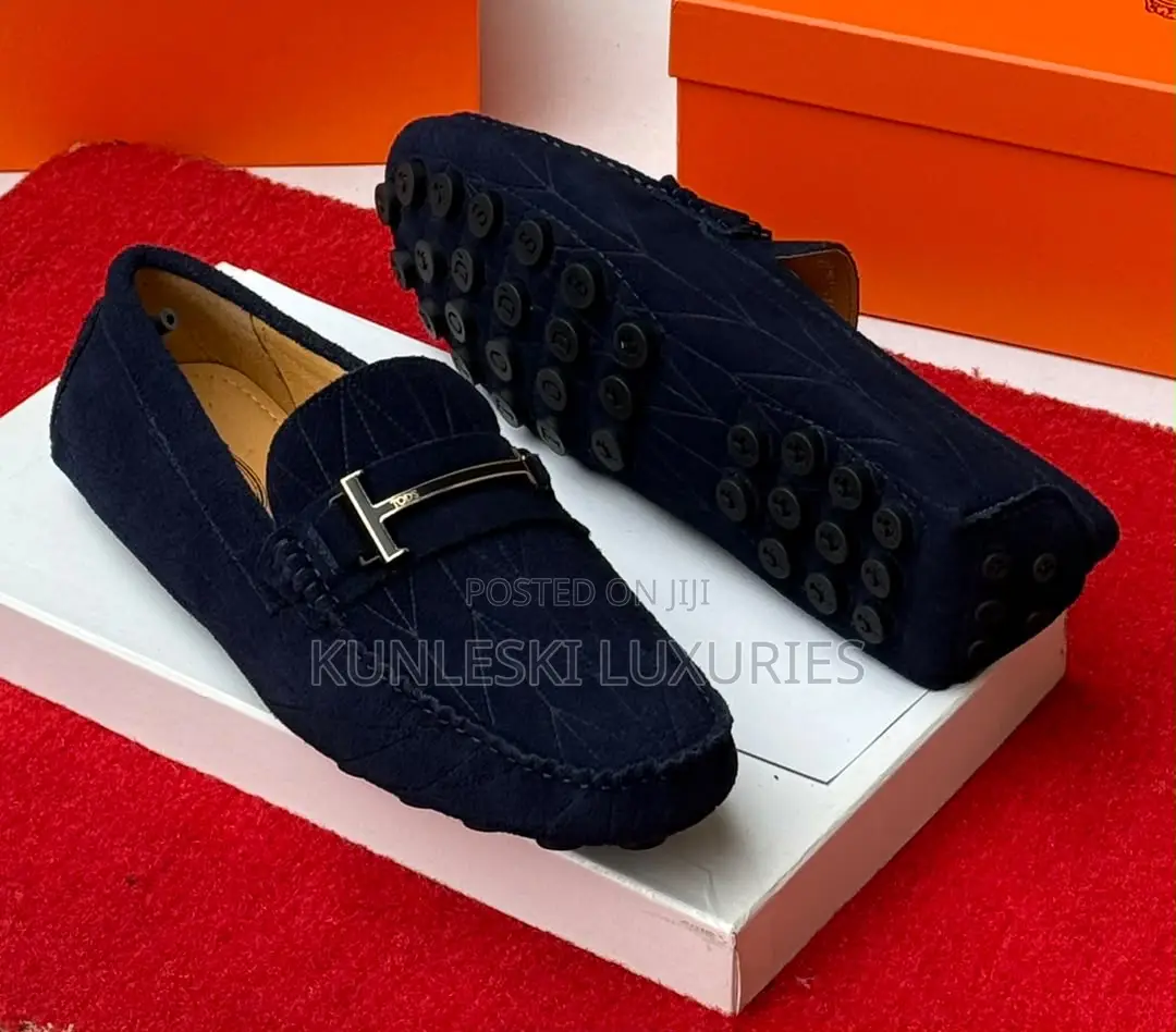 Original Tod’s Suede Drivers Shoes for Men