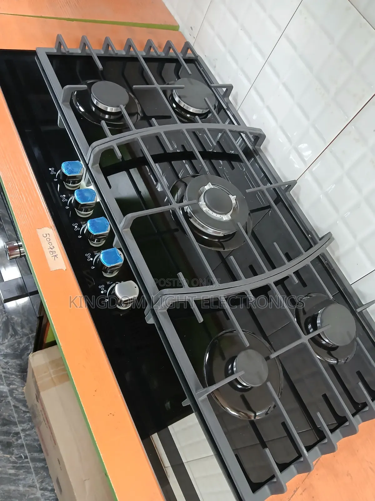 Phima 2026 Mirror Glass 5 Burners Inbuilt Gas Cooker 60x90cm Copper