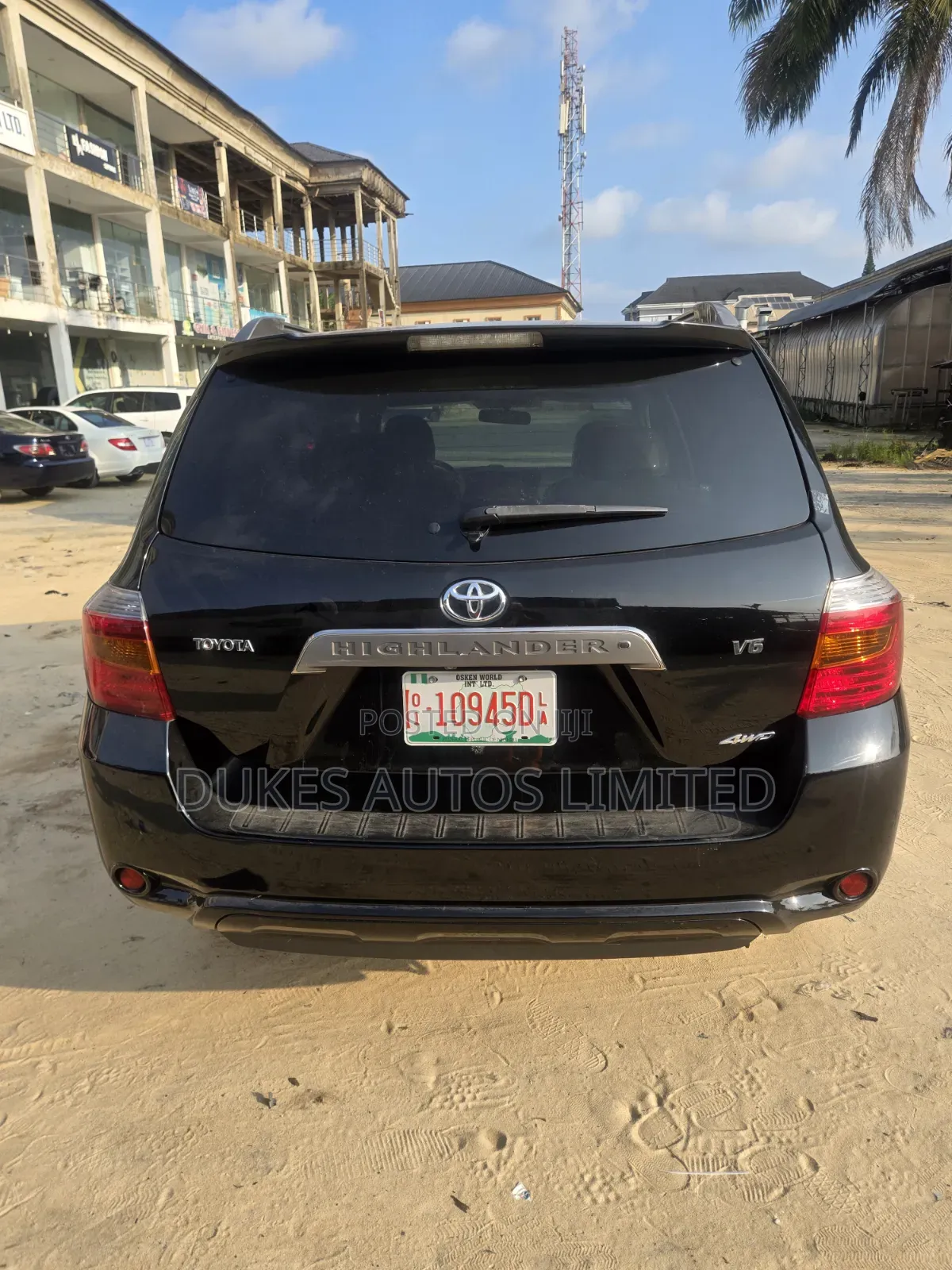 Toyota Highlander 2008 Black