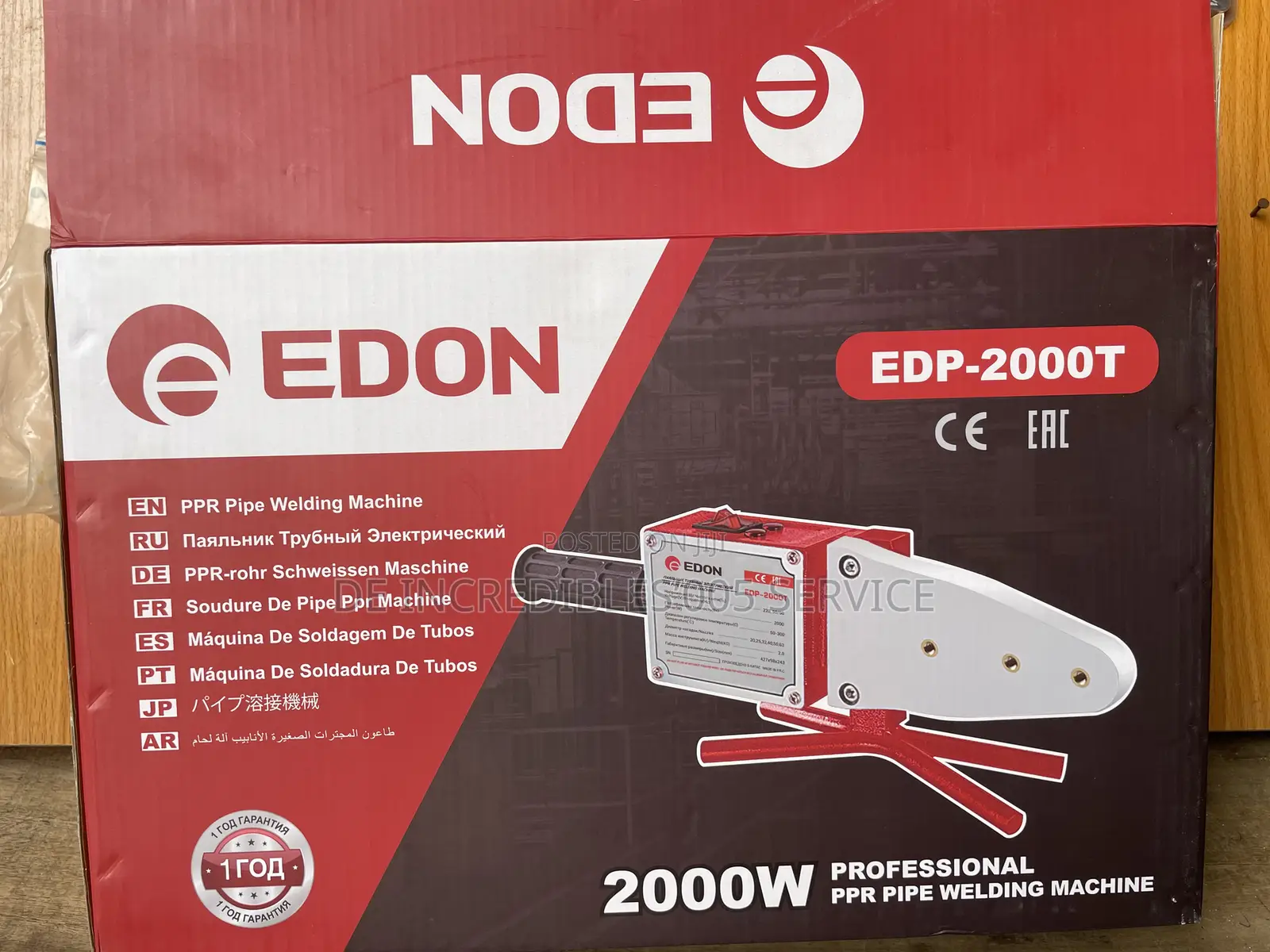 Edon PPR Pipe Welding Machine