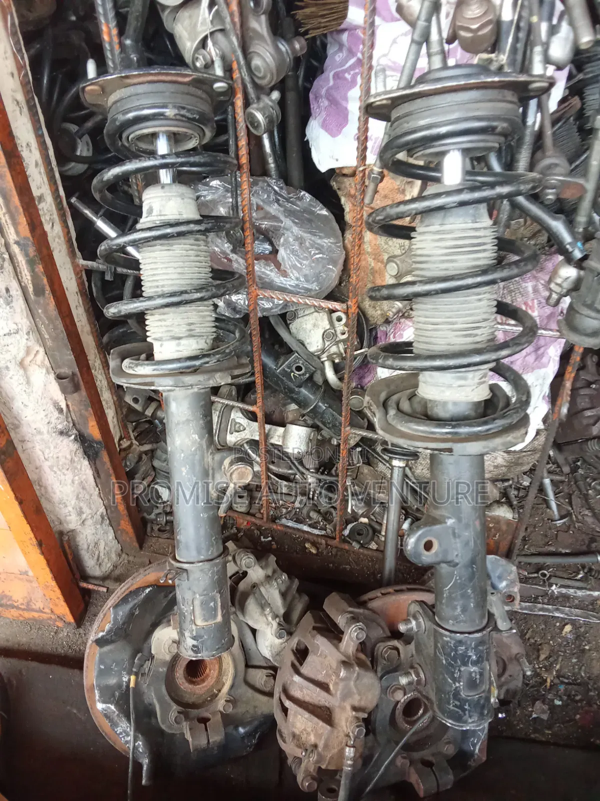 Complete Shock and Hub Hyundai Santa Fe, Kia Sorento, 2010, 2011