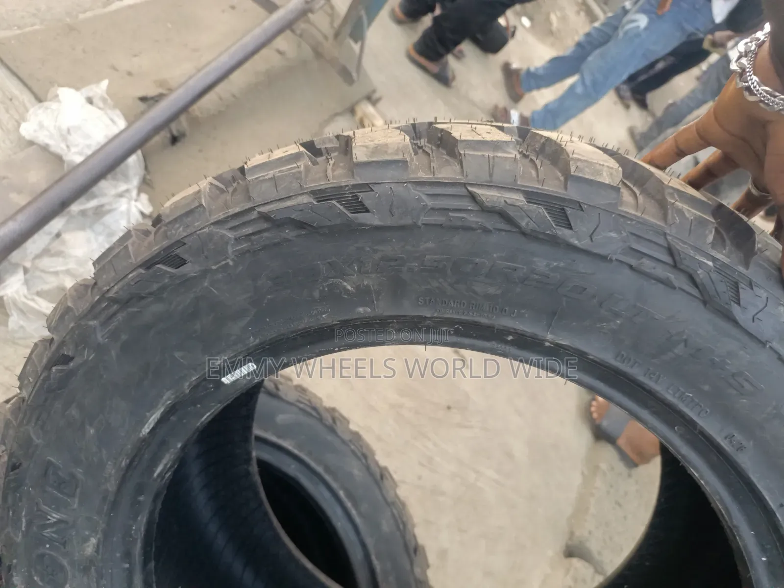 33x12R50/20 for Toyota Tundra and Wrangler Jeep