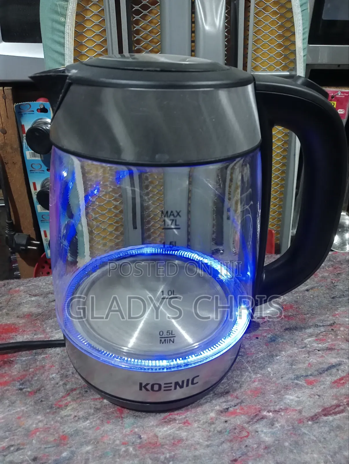 Electric Jug Glass/Kettle