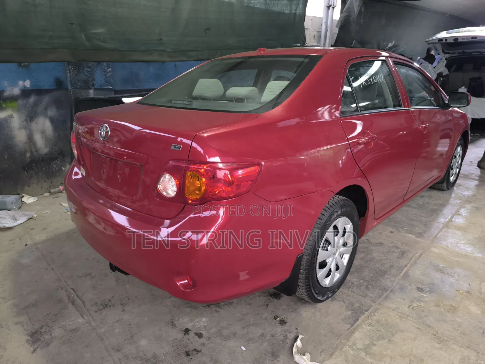 Toyota Corolla 2010 Burgundy